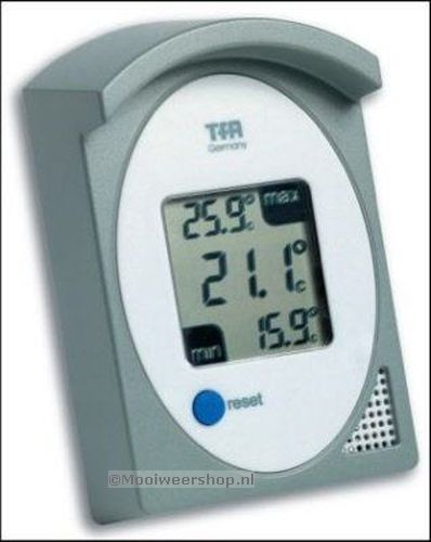 uitglijden bereik Dader Digitale min/max thermometer